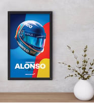 BK Gift Formula 1 Tasarımlı Dekoratif Ahşap Siyah Çerçeveli Tablo-11