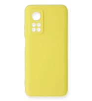 Mey İthalat® Mi 10T Kılıf Nano içi Kadife Silikon - Sarı