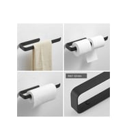 Mat Siyah Metal Havluluk
