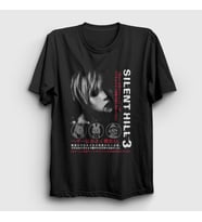 Presmono Unisex Siyah Heather Mason Silent Hill 3 T-Shirt 543053tt