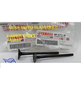 Nmax 125 - 150 Subap (Sibop ) Takımı Emme 2 Adet Orjinal -ARASMOTO (Siyah)