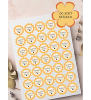 100 Adet Teşekkür Ederiz Stickers Paketleme Kargo Çıkartma PYT0KSTK144
