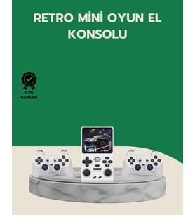 10.000 Oyunlu Taşınabilir Oyun Konsolu HDMI Çıkışlı