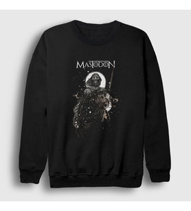 Presmono Unisex Siyah White Walker Mastodon Sweatshirt 163803tt
