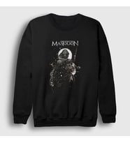 Presmono Unisex Siyah White Walker Mastodon Sweatshirt 163803tt
