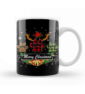 Yılbaşı Yeni Yıl Konseptli Merry Christmas 07 Kupa Bardak Porselen