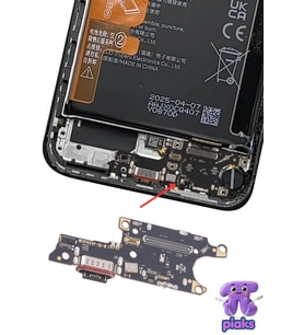 Honor 400 Pro Şarj Bordu Soketi Alt Bord DNP-NX9 Uyumlu