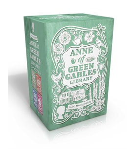 Anne Of Green Gables Library: Anne Of Green Gables; Anne Of Avonlea; Anne Of The Island; Anne'S Hous (Krem)