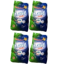 Tariş Matik Toz Çamaşır Deterjanı 28KG Renkli ve Beyazlar için (4PK*7KG) (212 Yıkama)