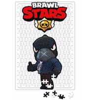 Black Crow Brawl Stars Puzzle 240 Parça Yapboz