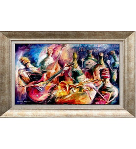 GÜMÜŞ ÇERÇEVELİ TABLO N1210