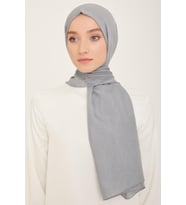 Belli Fresh Berlin Şal 81 Koyu Gri Tek Renk 49955