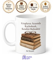 Kütüphanecilik Haftası Kitap Rafları Arasında Kaybolanlara Kupa Bardak Hediye