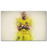 Cakatablo Kylian Mbappé Lottin PSG Görseli MDF Tablo