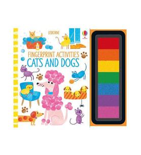 Fingerprint Activities Cats and Dogs Usborne Publishing