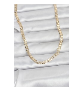 Mey İthalat® CM 14K Gold Renk Zincir Model 60 cm Kadın Kolye