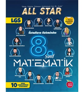 Newton Yayınları 8.Sınıf Matematik 1.Dönem 10 Süreç Değerlendirme Denemesi Üstatların Kaleminden