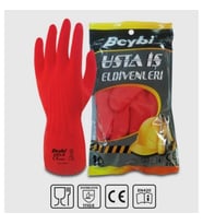 Mey İthalat® Beybi Usta İş Lateks Eldiven NO:9
