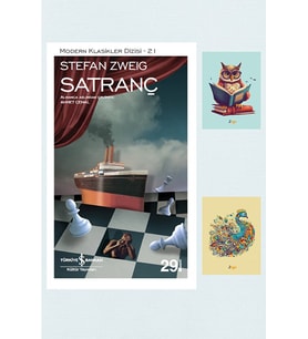Satranç - Stefan Zweig - İş Bnakası - (KALEM VE NOT DEFTERLİ) (Renksiz)