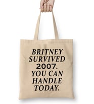 Britney Survived 2007 You Can Handle Today Bez Çanta Uzun Saplı