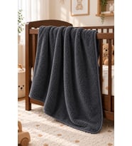 Wellsoft Bebek Çocuk Battaniyesi 100x150 cm Yumuşak Kundak Puset Kreş Anaok
