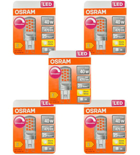 Osram 4W (40W) 2700K (Sarı Işık) G9 Duylu Dim Edilebilir Led Kapsül Ampul (5 Adet)