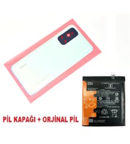 Tkgz Xiaomi Redmi NOTE 11S Arka Pil Batarya Kapağı + PİL BEYAZ