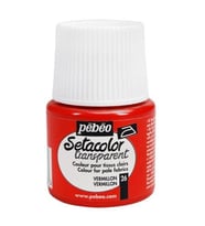 Pebeo Setacolor Light Fabric (Transparan) Kumaş Boyası 26 VERMILION 