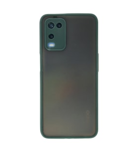 Oppo A54 4g Kılıf Montreal Silikon Kapak - Yeşil