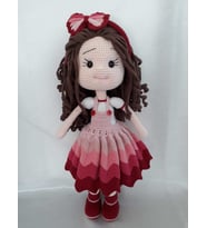 Gizem Bebek Amigurumi Organik Oyuncak