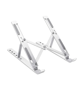 Powermaster 10''-16'' Katlanabilir Tablet + Laptop Standı PM-24325 (Metal + Ayarlanabilir)