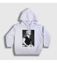 Presmono Unisex Çocuk Beyaz Dolores O'riordan The Cranberries Kapüşonlu Sweatshirt 173743tt (Beyaz)
