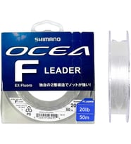 Ocea Leader Fluorocarbon Şok Lider Misina 0.38mm 9kg/20lb. 50mt.