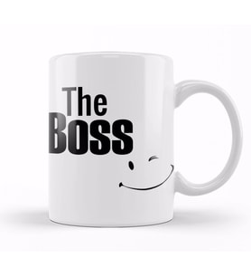 The Real Boss Kupa Bardak Porselen