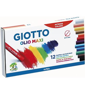Giotto Olio Yağlı Pastel Boya 12 Renk