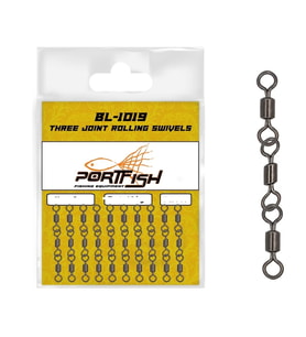 Portfish Bl-1019 Zincir Fırdöndü (3 Lü) No:14