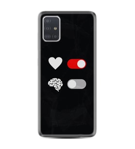 Samsung a71 A72 A73 A7 A9 2018 C7 C9 Kılıf Desenli Silikon Love Brain 1722