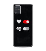 Samsung a71 A72 A73 A7 A9 2018 C7 C9 Kılıf Desenli Silikon Love Brain 1722