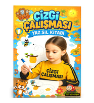 Çizgi Çalışması YAZ SİL Kitabı