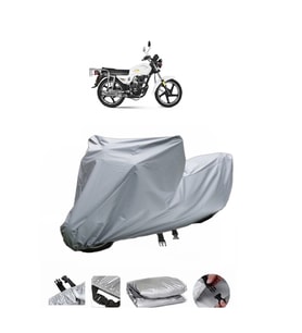 Yuki YK125-15  Gri Motosiklet Brandası ARKA ÇANTA UYUMLU DEĞİLDİR