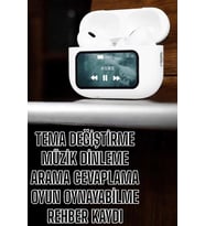 Kablosuz Yeni Nesil Bluetooth Bağlantılı Dokunmatik Ekranlı Kulak İçi Pro