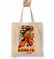 Kung Fu Kutie Bez Çanta Uzun Saplı