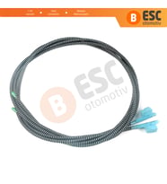 VW Audi Seat Skoda 1K9898870 için Panoramik Sunroof Cam Tavan Sürgü Eğim Mekanizma Halat Seti