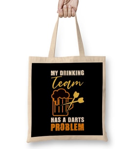 Drinking Team Darts Problem Dart Player Bullseye Dartist Bez Çanta Uzun Saplı