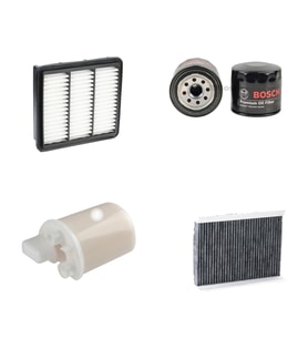 Bosch Filtre Bakım Seti Kia Ceed 1.6 126 Beygir 2009-2011 Hava + Yağ F + Yakıt F. + Polen Sion