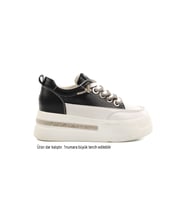 Guja Siyah Yüksek Taban Kadın Sneaker 25Y492 Z (Siyah)