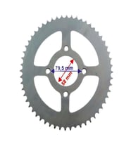 CROSS 150 ARKA DİŞLİ RAMZEY ÇELİK 428-56T İÇ 58 MM 4 DELİK IND ÖM