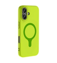iPhone 17 Kılıf M-Safe Şarj Özellikli Aris Silikon Kılıf Yeşil