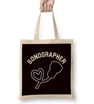 Sonographer Ultrasound Echography Sonography Hospital Doctor Bez Çanta Uzun Saplı
