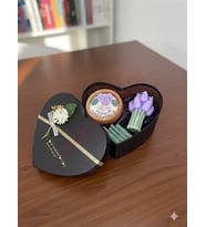 Mumelia Candles Lavender Library - Doğal Soya Mum Hediye Kutusu